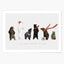winter bears | wall art