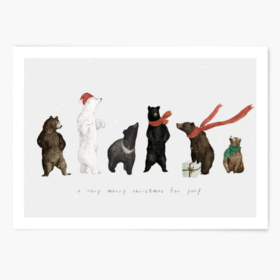 winter bears | wall art