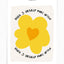yellow flower | wall art